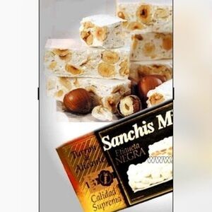 Gold and White Nougat